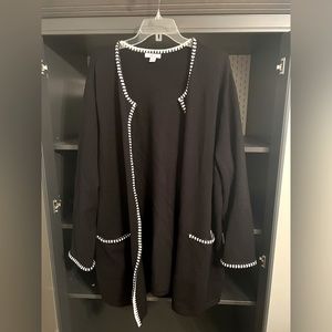 Croft & Barrow plus size 2X open front sweater